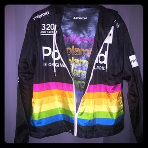 Vintage Polaroid one of a kind Windbreaker